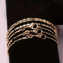 Load image into Gallery viewer, Italian 18K Gold Plated Punk Chain Necklace
