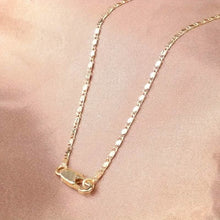 Load image into Gallery viewer, Italian 18K Gold Plated Punk Chain Necklace
