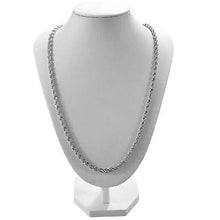 Load image into Gallery viewer, Italian 925 Silver Filled High Polish Finsh Rope Chain
