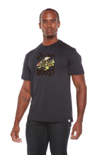Load image into Gallery viewer, It`s time to BOOST Men's Bamboo Viscose/Organic Cotton Short Sleeve Graphic T-Shirt
