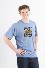 Load image into Gallery viewer, It`s time to BOOST Men's Bamboo Viscose/Organic Cotton Short Sleeve Graphic T-Shirt
