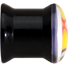 Load image into Gallery viewer, 00G Licensed Heart Eyes emoji Acrylic Double Flare Plug Set

