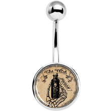 将图片加载到图库查看器，Witches Brew Poison Potion Halloween Belly Ring
