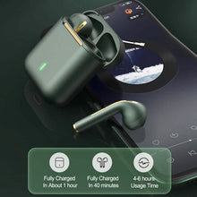 将图片加载到图库查看器，J18 TWS Bluetooth Earphone Stereo True Wireless Headset Earbuds
