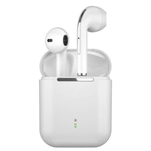 将图片加载到图库查看器，J18 TWS Bluetooth Earphone Stereo True Wireless Headset Earbuds

