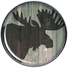 Load image into Gallery viewer, Holiday Rustic Wood Moose Barbell Tongue Ring
