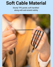 将图片加载到图库查看器，Jack 3.5mm Aux Cable  3.5mm Audio Cable Jack  Headphones Speaker Cable Male Stereo Audio Cable Fabric Braided Compatible For Headphones Smartphone Car Stereos
