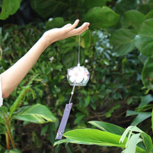 Load image into Gallery viewer, Japan Style Hand-paint Sakura Glass Wind Chimes Creative Gifts Painted Window &amp; Door Hanging Bells Decorations Hanging Wind Chime Pendant Label Chimes Wind Bells Gift For Mom Home
