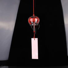 Load image into Gallery viewer, Japan Style Hand-paint Sakura Glass Wind Chimes Creative Gifts Painted Window &amp; Door Hanging Bells Decorations Hanging Wind Chime Pendant Label Chimes Wind Bells Gift For Mom Home
