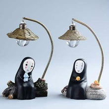 将图片加载到图库查看器，Japanese Kaonashi No Face LED Night Light Figure
