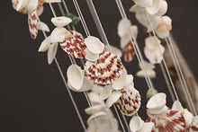 将图片加载到图库查看器，Japanese Wind Chimes Bells Hanging Ornaments Mobile Portable Waterproof Outdoor Wind-chime Mediterranean Style Home Garden Yard Decoration Natural Shell Wind Chimes Birthday Gifts
