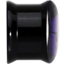 Load image into Gallery viewer, 9/16 Licensed Purple Devil emoji Acrylic Double Flare Plug Set
