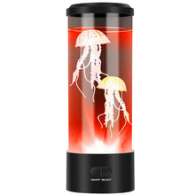 Load image into Gallery viewer, Jellyfish Lava Lamp Multicolor Changing Mood Night Light
