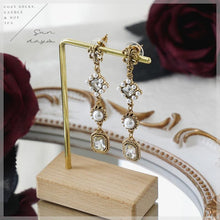 Load image into Gallery viewer, Jewelry Organizer Wooden Rack Bracelet Earring Holder Display Decoration Stand Earring Support Display Decoration Rack Small Jewelry Display Holder T-Shaped Iron Fashion Home Bracelet Pendant Jewelry Storage Shelf Stand for Woman Girls
