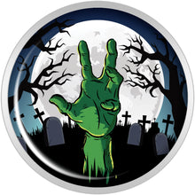 Load image into Gallery viewer, Cemetery Zombie Hand Halloween Plug Set 20mm
