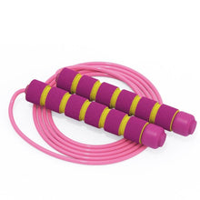 Load image into Gallery viewer, Jump Rope For Kids Girls Boys Adjustable Soft Skipping Rope With Skin-Friendly Foam Handles Soft Skipping Rope With Skin-Friendly Foam Handles For Kids Boys Girls Children Outdoor Fun Activity
