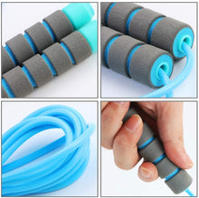 Load image into Gallery viewer, Jump Rope For Kids Girls Boys Adjustable Soft Skipping Rope With Skin-Friendly Foam Handles Soft Skipping Rope With Skin-Friendly Foam Handles For Kids Boys Girls Children Outdoor Fun Activity
