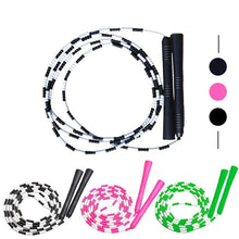 Load image into Gallery viewer, Jump Rope PVC Design Skipping Rope Childrens Fancy Bead Exercise Gym Training Jump Rope Outdoor Jump Rope For Kids Adults And Athletes Family Fun Fitness Skipping Rope For Girls
