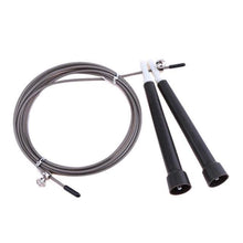 Load image into Gallery viewer, Jump Rope Speed Jumping Steel Wire Double  Skipping Workout Fitness Training Adjustable Length Ropeless Skipping Rope Weighted Jump Rope Tangle-Free Rapid Speed Cordless Jump Rope Fits Any Skill Level Best For Fitness Indoor Ourdoor
