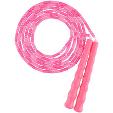 Load image into Gallery viewer, Jump Skipping Rope Beginner Soft Beaded Adjustable Tangles Free Fitness Skipping Rope For Men Women Kids Soft Beaded Skipping Rope Keeping Fit For Training Workout And Weight Loss
