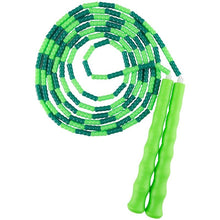 Load image into Gallery viewer, Jump Skipping Rope Beginner Soft Beaded Adjustable Tangles Free Fitness Skipping Rope For Men Women Kids Soft Beaded Skipping Rope Keeping Fit For Training Workout And Weight Loss
