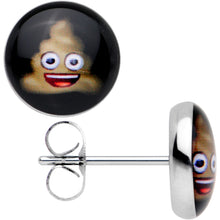 Load image into Gallery viewer, Officially Licensed Poop emoji Stud Earrings
