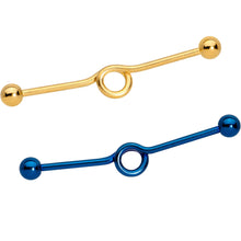 Load image into Gallery viewer, 14G Multi Color Twist Industrial Project Bar Set of 5 40mm
