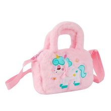 Load image into Gallery viewer, Kawaii Unicorn Pattern Plush Bag
