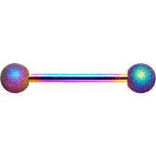 Load image into Gallery viewer, 14G Blue Gem Star Gold Tone Captive Barbell Nipple Ring Set

