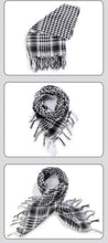 将图片加载到图库查看器，Keffiyeh Man Wrap Bandana Shemagh Military Scarf plaid Islamic Airsoft Muslim Multifunction Tactical Arabic Hijab Palestine Women Men Scarf Shawl Wrap Pattern of Arab Shemagh Keffiyeh Men Arab Kufiyah Keffiyeh Arabic Muslim Head Wrap
