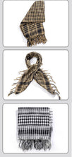 将图片加载到图库查看器，Keffiyeh Man Wrap Bandana Shemagh Military Scarf plaid Islamic Airsoft Muslim Multifunction Tactical Arabic Hijab Palestine Women Men Scarf Shawl Wrap Pattern of Arab Shemagh Keffiyeh Men Arab Kufiyah Keffiyeh Arabic Muslim Head Wrap
