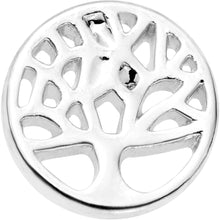Load image into Gallery viewer, 1/4 Tree of Life Cutout Tragus Cartilage Earring
