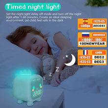 将图片加载到图库查看器，Kids Alarm Clock Cute Dinosaur Kids Alarm Clock with Dinosaur Digital Alarm Clock for Kids Bedroom Cute Bedside Clock Children's Sleep Trainer Wake Up Light and Night Light with Digital Alarm Clock For Kids Bedside Clock Children Wake Up Night Light
