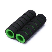 将图片加载到图库查看器，Kids Bike Bicycle Tricycle Scooter Rubber Grip Handle Handlebar Grips Anti-skid Colorful Grips Mountain Bike Grips Sponge Bike Soft Handle Grips Suitable For Road Bikes Mountain And Kids Bikes
