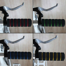 将图片加载到图库查看器，Kids Bike Bicycle Tricycle Scooter Rubber Grip Handle Handlebar Grips Anti-skid Colorful Grips Mountain Bike Grips Sponge Bike Soft Handle Grips Suitable For Road Bikes Mountain And Kids Bikes
