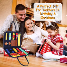 Load image into Gallery viewer, Kids Busy Board Sensory Activity Board Preschool Learning Toys
