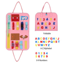 Load image into Gallery viewer, Kids Busy Board Sensory Activity Board Preschool Learning Toys

