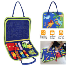Load image into Gallery viewer, Kids Busy Board Sensory Activity Board Preschool Learning Toys
