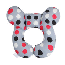 将图片加载到图库查看器，Kids Children Baby Pillow Soft Neck Support Infant Car Cushion U-Shape Cotton Infant Nursing Pillow Toddler Sleep Positioner  Air Mesh Organic Cotton Protection for Flat Head Baby Pillow for Newborn Breathable Adjustable Infants and Baby Neck Head Support
