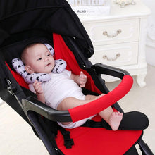 将图片加载到图库查看器，Kids Children Baby Pillow Soft Neck Support Infant Car Cushion U-Shape Cotton Infant Nursing Pillow Toddler Sleep Positioner  Air Mesh Organic Cotton Protection for Flat Head Baby Pillow for Newborn Breathable Adjustable Infants and Baby Neck Head Support
