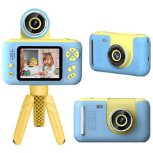 将图片加载到图库查看器，Kids Digital Camera with Flip Lens
