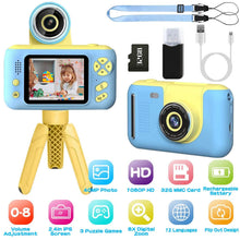 将图片加载到图库查看器，Kids Digital Camera with Flip Lens

