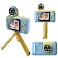 将图片加载到图库查看器，Kids Digital Camera with Flip Lens
