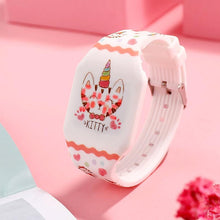 Load image into Gallery viewer, Kids Digital Watches Cute Mermaid Unicorn Dinosaur Dolphin Childern Christmas Electronic Cartoon Cute Outdoor Kids Lightweight Watches Comfortable Wrist Watch Gifts For Boys Girls
