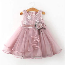 Load image into Gallery viewer, Kids Little Girls' Dress Flower Swing Dress

