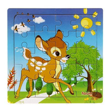 Load image into Gallery viewer, Kids Puzzle Toy Animals and Vehicle Wooden Puzzles Jigsaw Baby Educational Learning Toys for Children Gift
