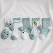 将图片加载到图库查看器，Kids Socks Summer Cotton Cartoon Animal Kids Socks Girls Cute Newborn Boy Toddler Children Socks Girl Boys Trainer Socks Toddlers Infant Socks Warm and Cute Socks Cotton Stretch Crew Baby Socks
