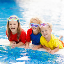 Load image into Gallery viewer, Kids Swim Goggles with Ear Plugs UV Protection Anti-Fog Leak Proof
