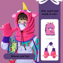 将图片加载到图库查看器，Kids Winter Fleece Warmer Balaclava Cap Thermal Tactical Military Helmet Windproof Full Face Mask Cover Ski Beanies For Boy Girl Women Camouflage Balaclava Face Scarf Mask Sunscreen Dustproof Army Cycling Hunting Fishing Tactical Airsoft Hat Men Women
