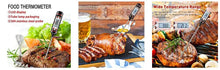 Load image into Gallery viewer, Kitchen Digital BBQ Food Thermometer Meat Cake Candy Fry Grill Dinning Household  Meat Thermometer Digital Instant Read Food Meat Thermometer with Long Probe Cooking Thermometer for Kitchen BBQ Grill and Cooking Thermometer  Oven Thermometer Tool
